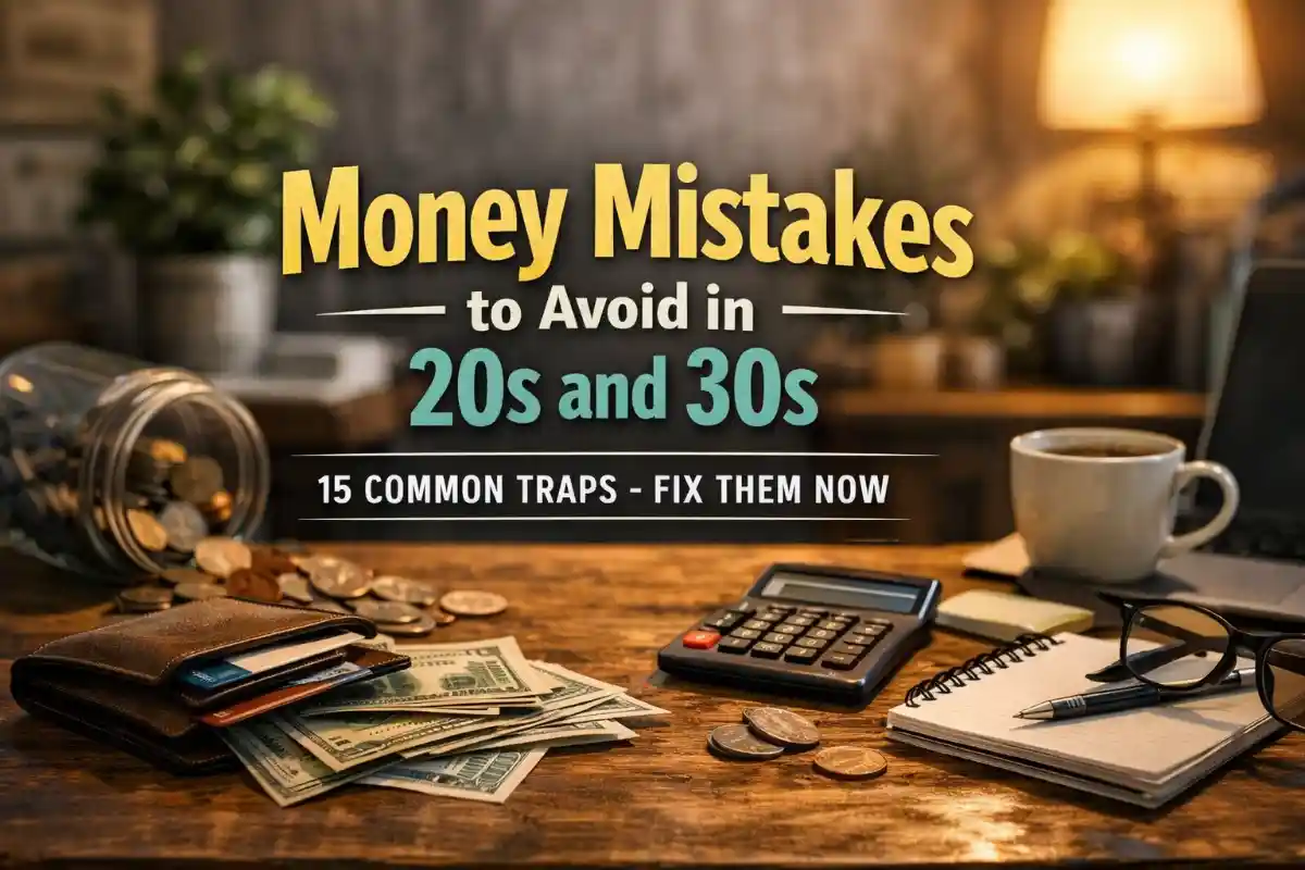 Money Mistakes to Avoid in 20s and 30s 15 Common Traps Fix Them Now