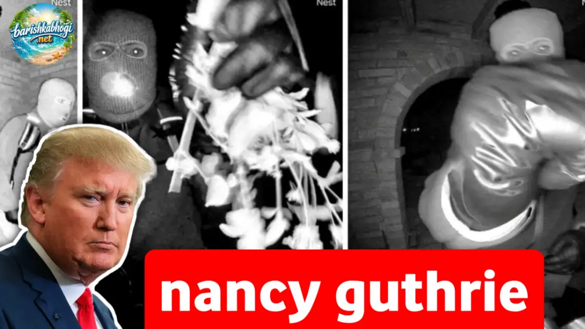 Nancy Guthrie Missing Case 2026 FBI Releases Masked Suspect Video as Person of Interest Is Detained in Arizona